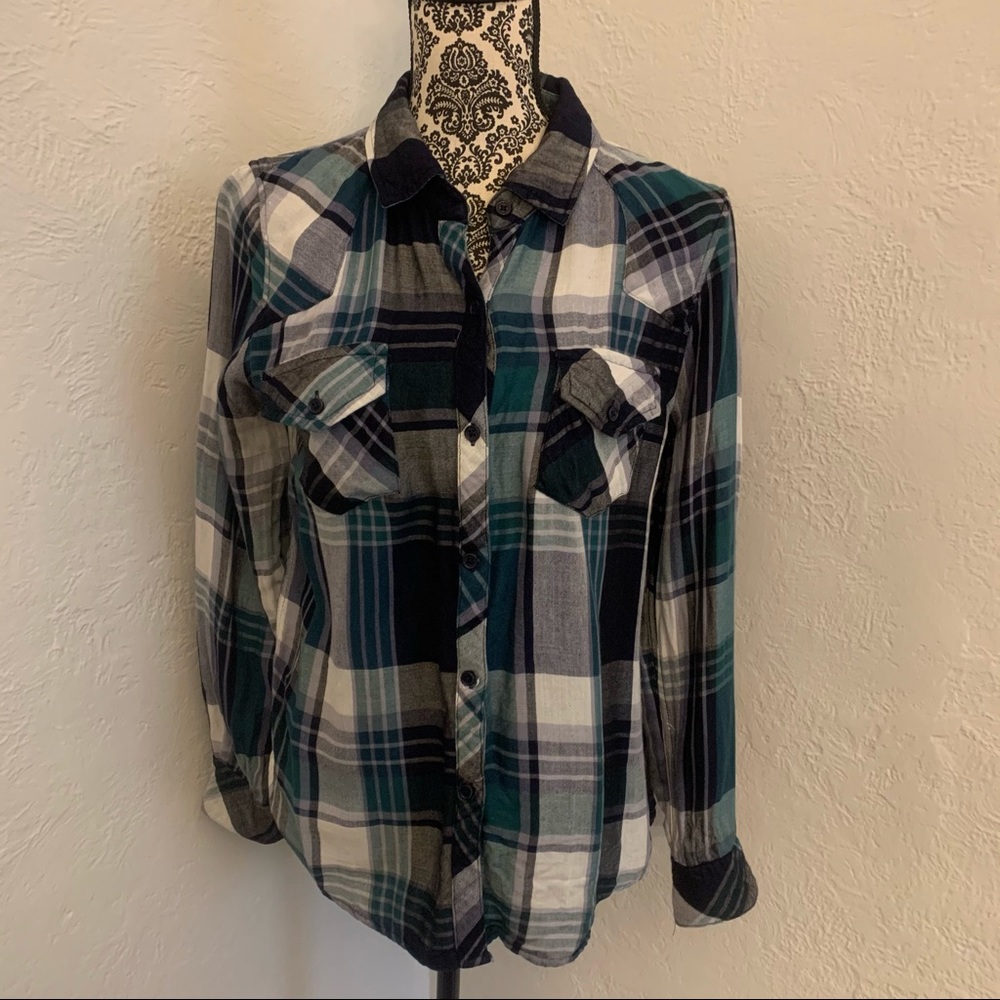 Rails Button Down Flannel